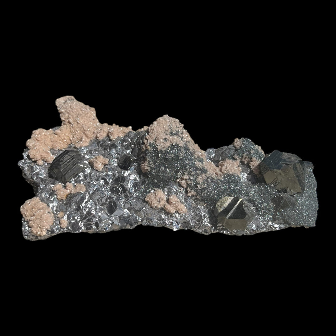 Rhodochrosite Galene sphalerite bakerite Stan Terg Kosovo M18W132