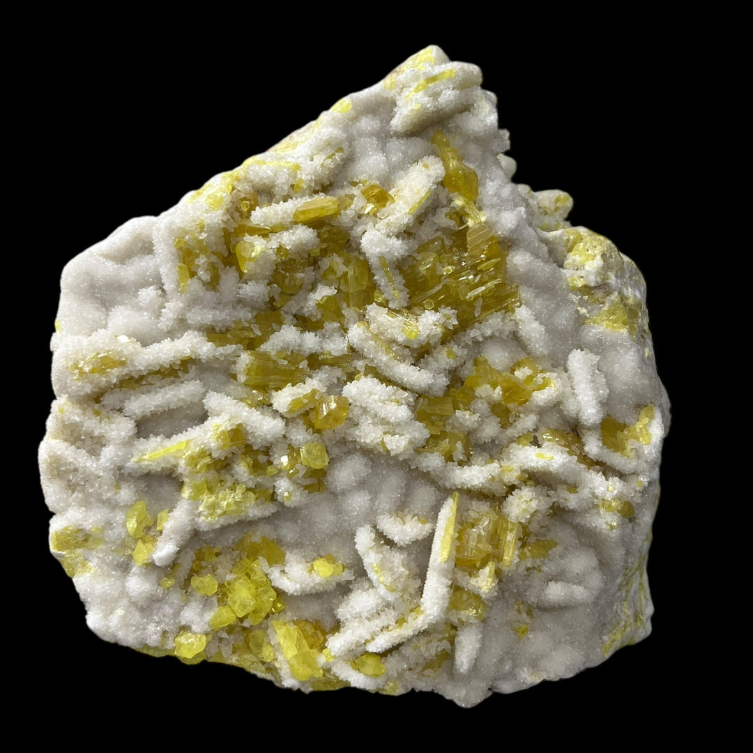 Sulfur Aragonite Agrigento Sicily DR57