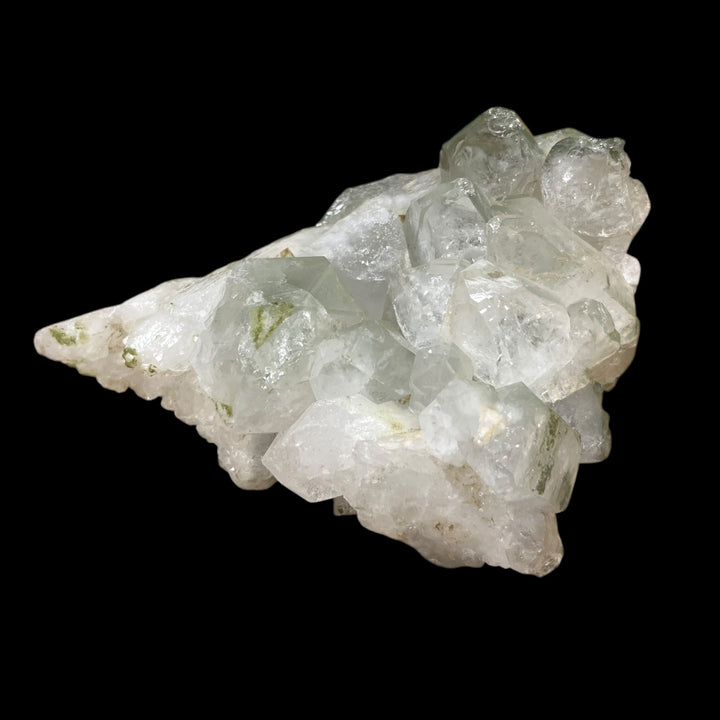 Chloritischer Quarz, Les 2 Alpes, Frankreich DR166