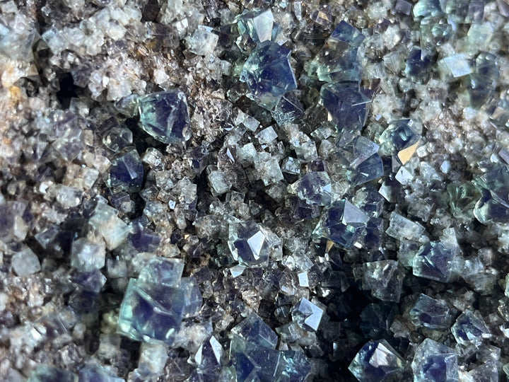 Fluorine bicolore Diana  mine Weardale Angleterre