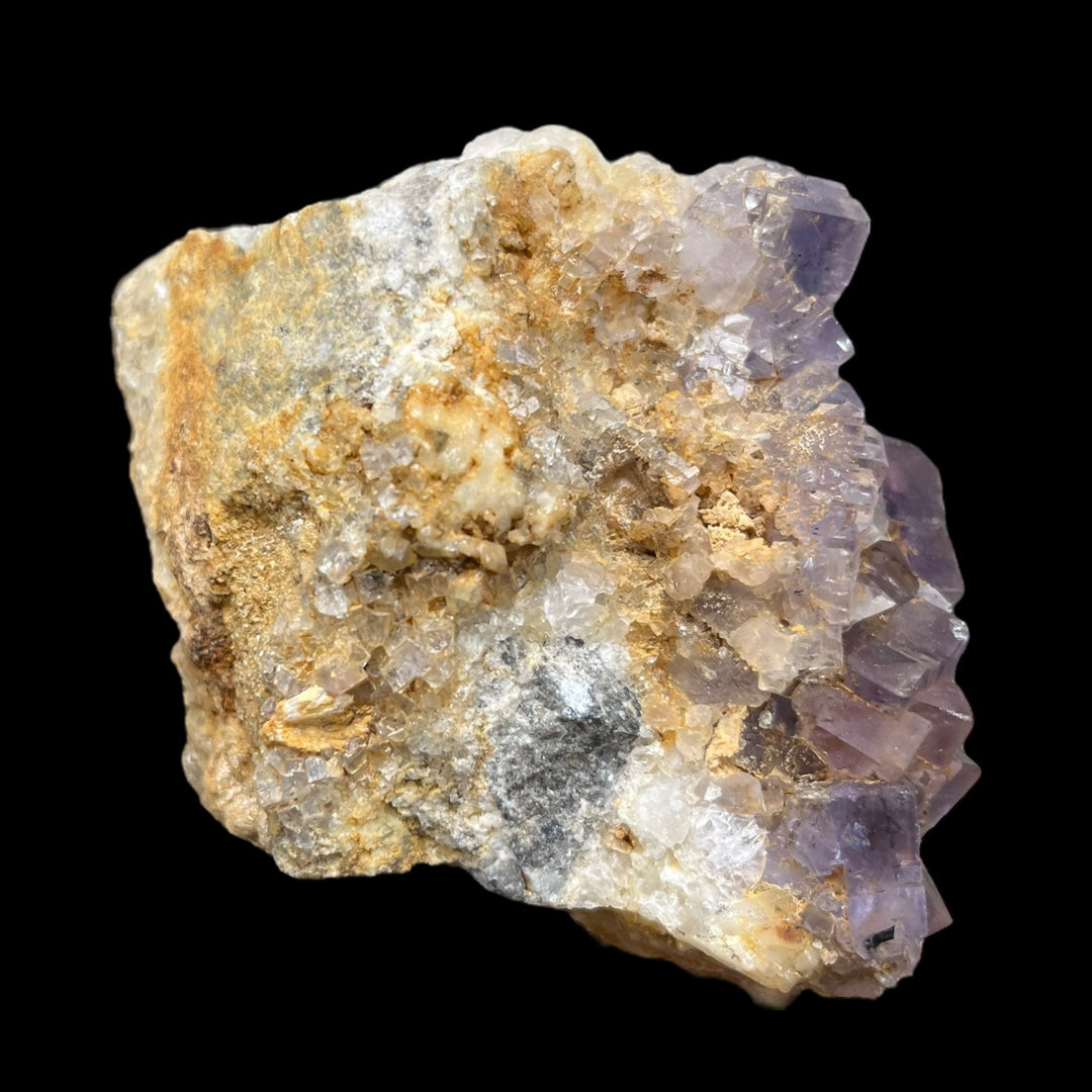 Mauve Fluorite Quartz Asturias Spain DR113