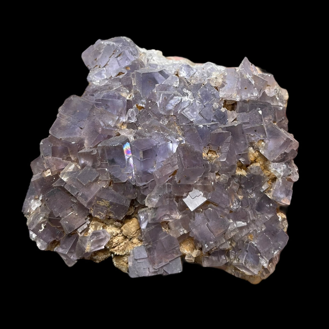 Mauve Fluorite Quartz Asturias Spain DR113