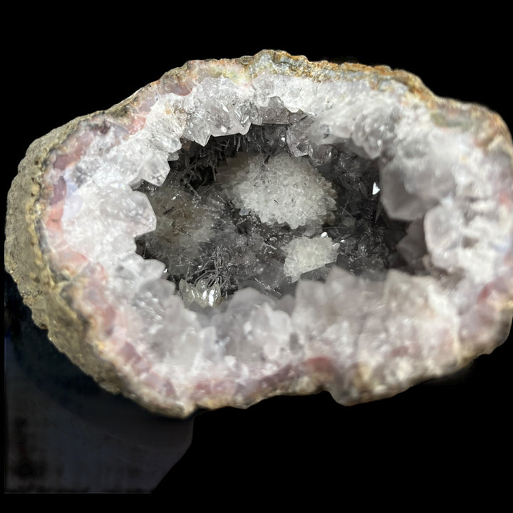 Quarz-Hämatit-Geode Marokko DA176
