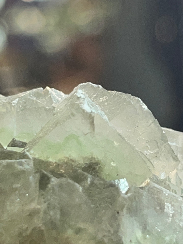 Fluorite verte zonée Hunan Chine DA195