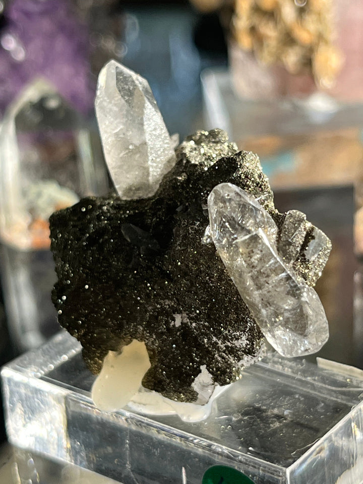 Fluorite pyrite calcite Espagne FLS24