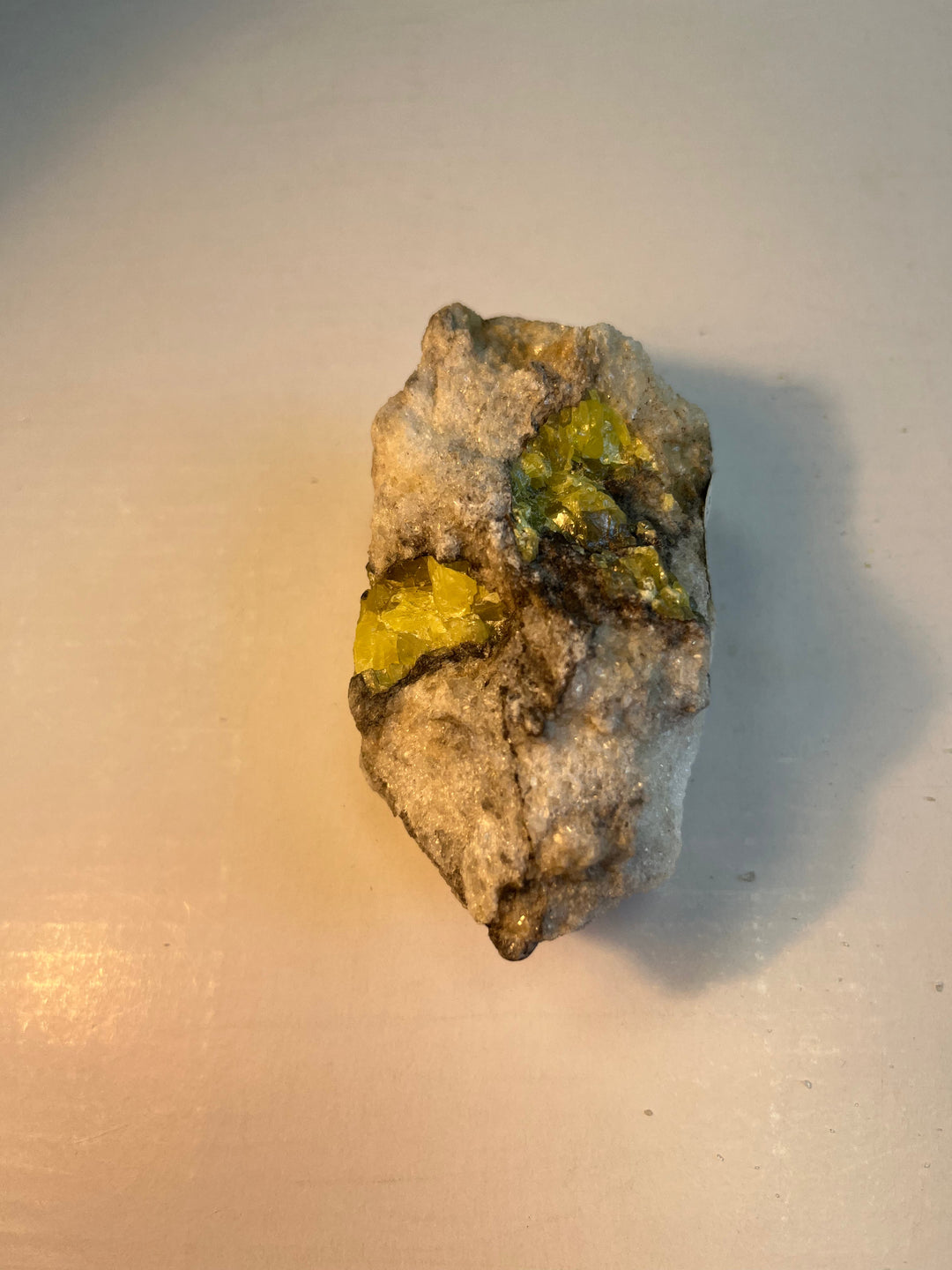 SOUFRE weenzen gypsum pit Allemagne M18W33
