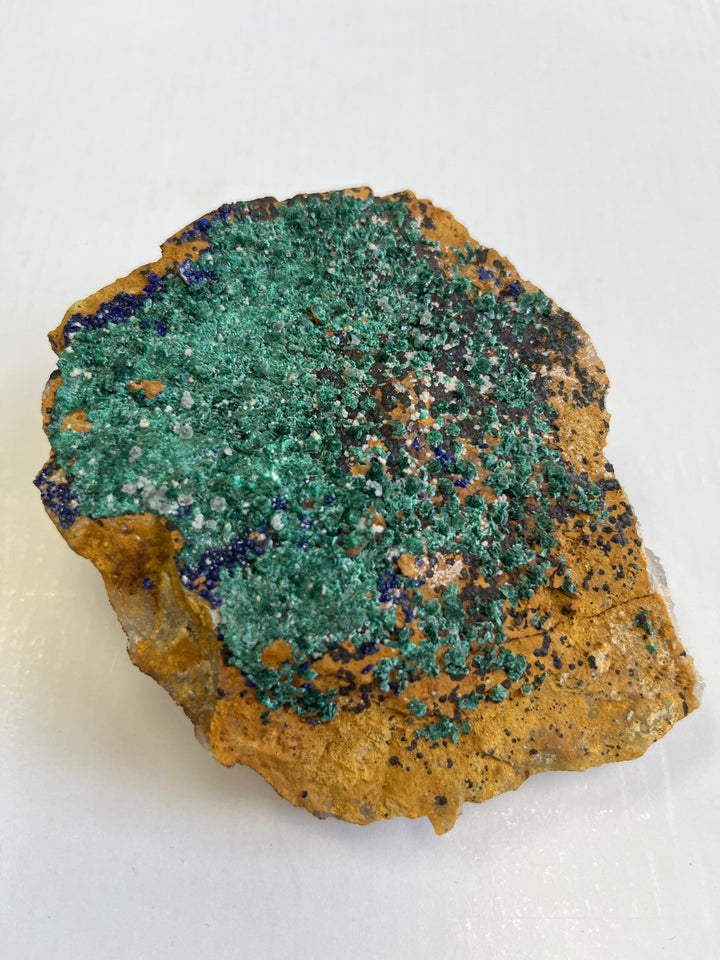 Malachite Azurite fluorite quartz Aouli Maroc DR89