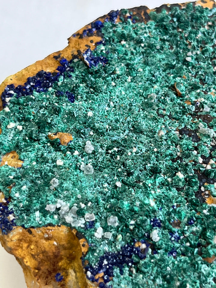 Malachite Azurite fluorite quartz Aouli Maroc DR89