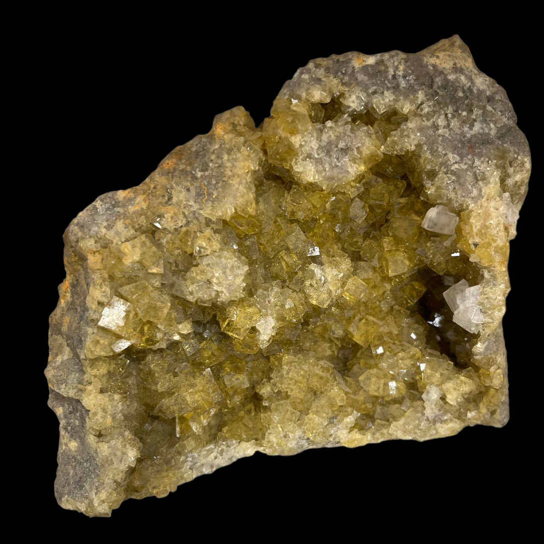 Fluorite calcite,marcasite Moscona Spain DR163