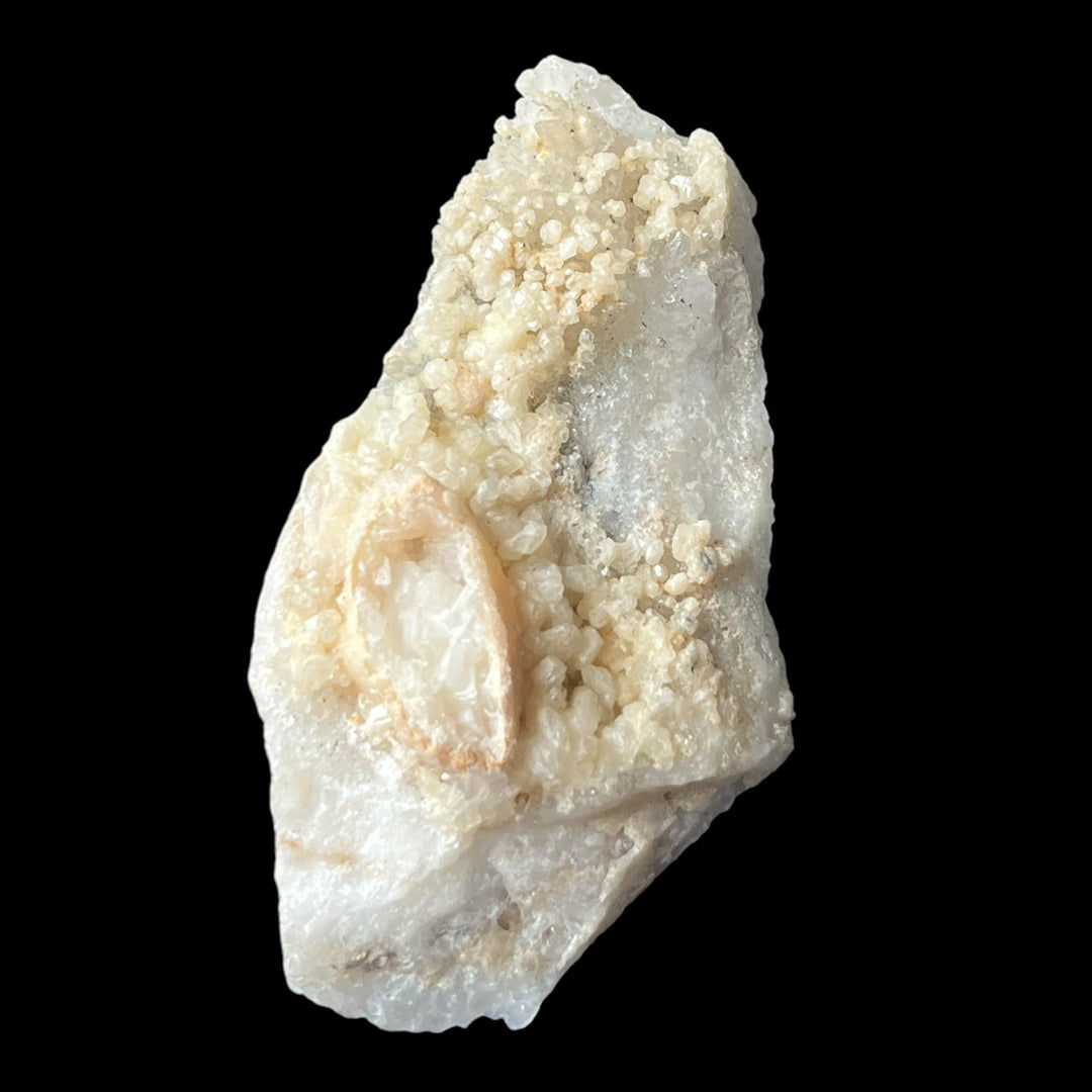 calcite on quartz Guanajuato Mexico DR126b