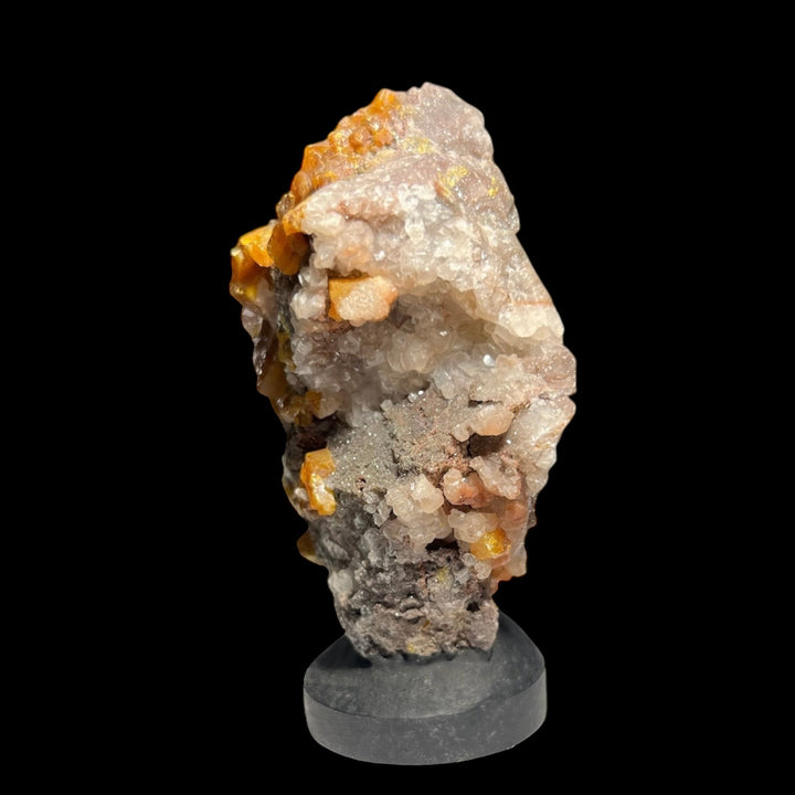 Wulfenit-Calcit Mexiko C48