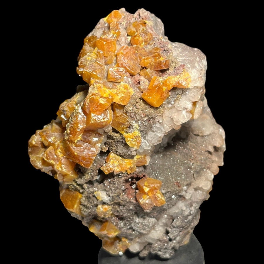 Wulfénite calcite Mexique C48