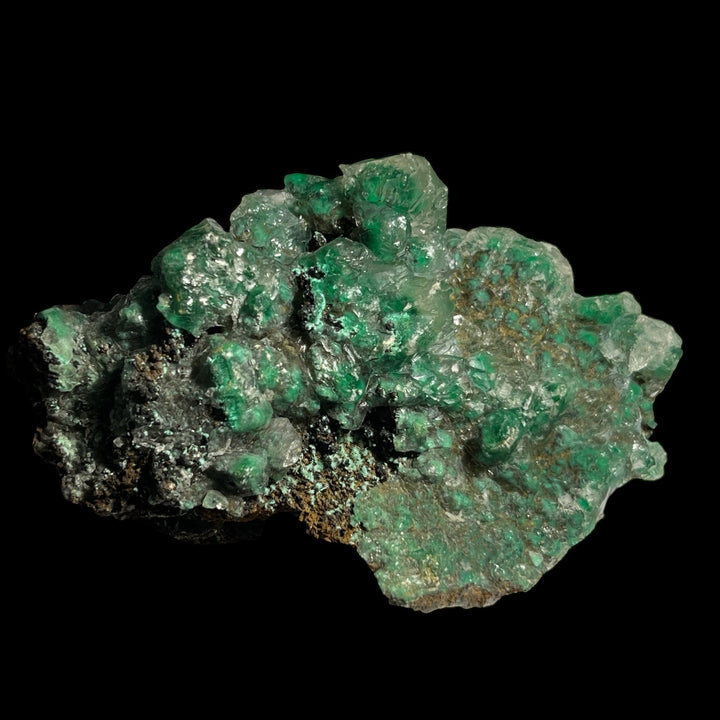 Calcite sur malachite Bisbee Arizona USA