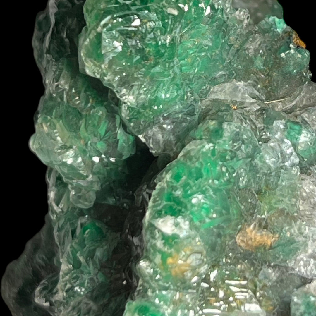 Calcite sur malachite Bisbee Arizona USA DR139