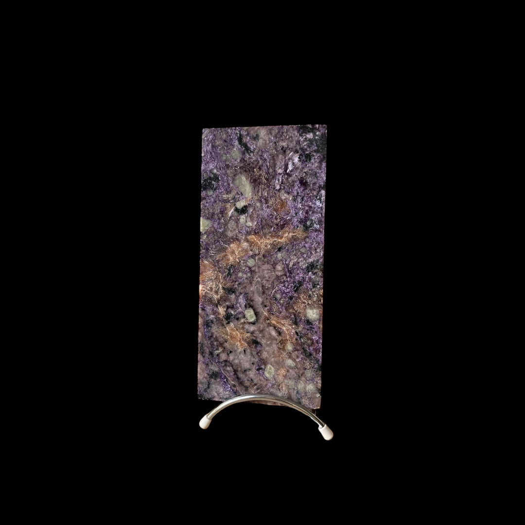 Polierte sibirische Charoitplatte, 1,2 kg