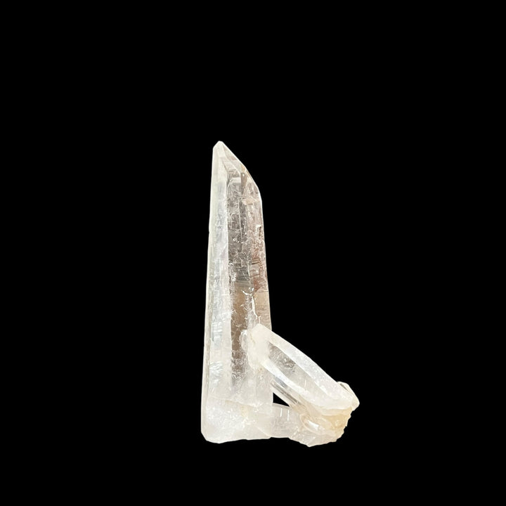 Durchdringung von Quarzgesteinskristallen in den Alpen DR27