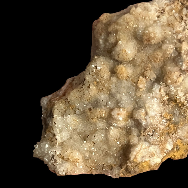 Quartz + honey yellow fluorite DR34