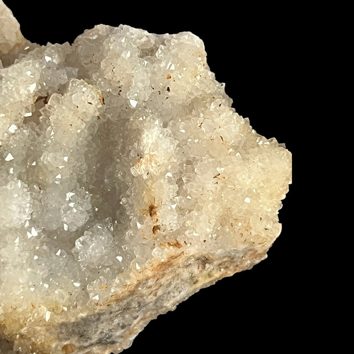 Quartz + honey yellow fluorite DR34
