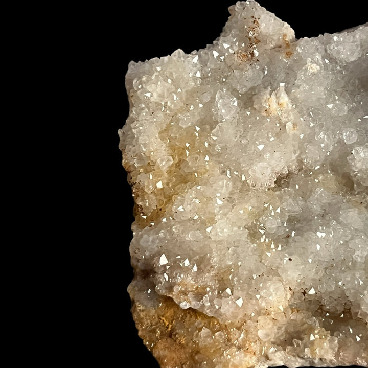 Quartz + honey yellow fluorite DR34