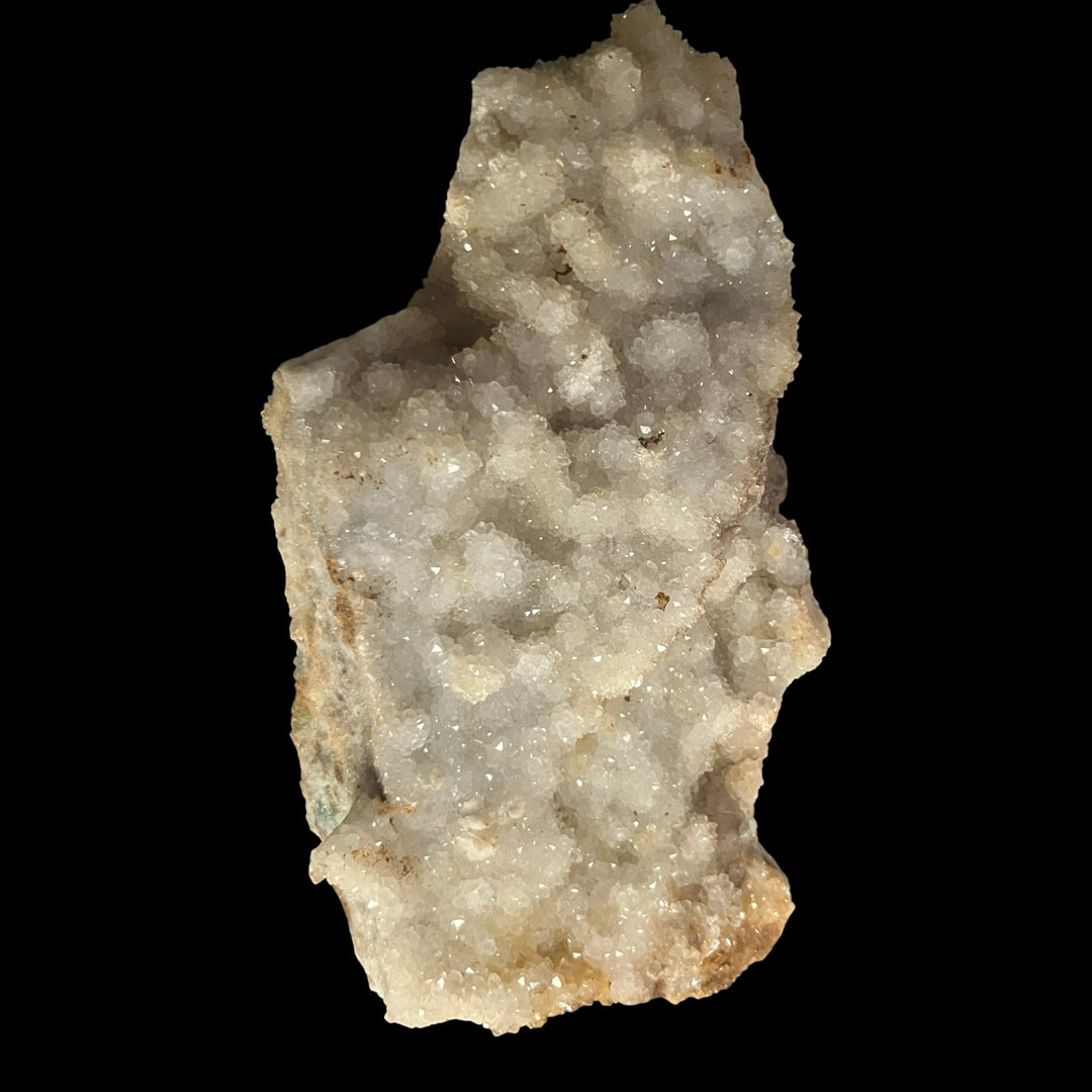 Quartz + honey yellow fluorite DR34