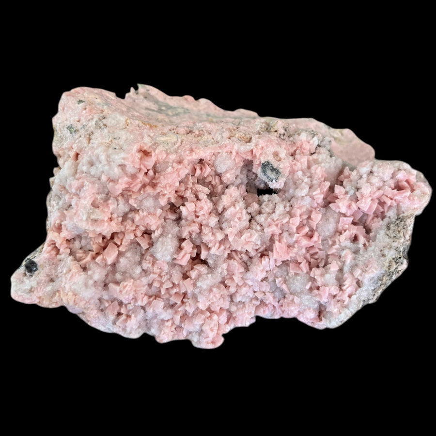 Rhodochrosite quartz Pérou