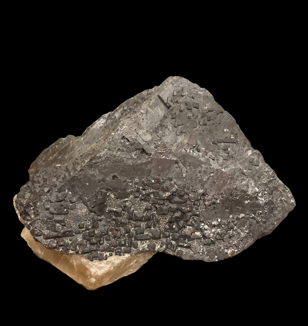 Galène avec calcite Tri state, Joplin mine, Jasper country Missouri USA prix sur demande