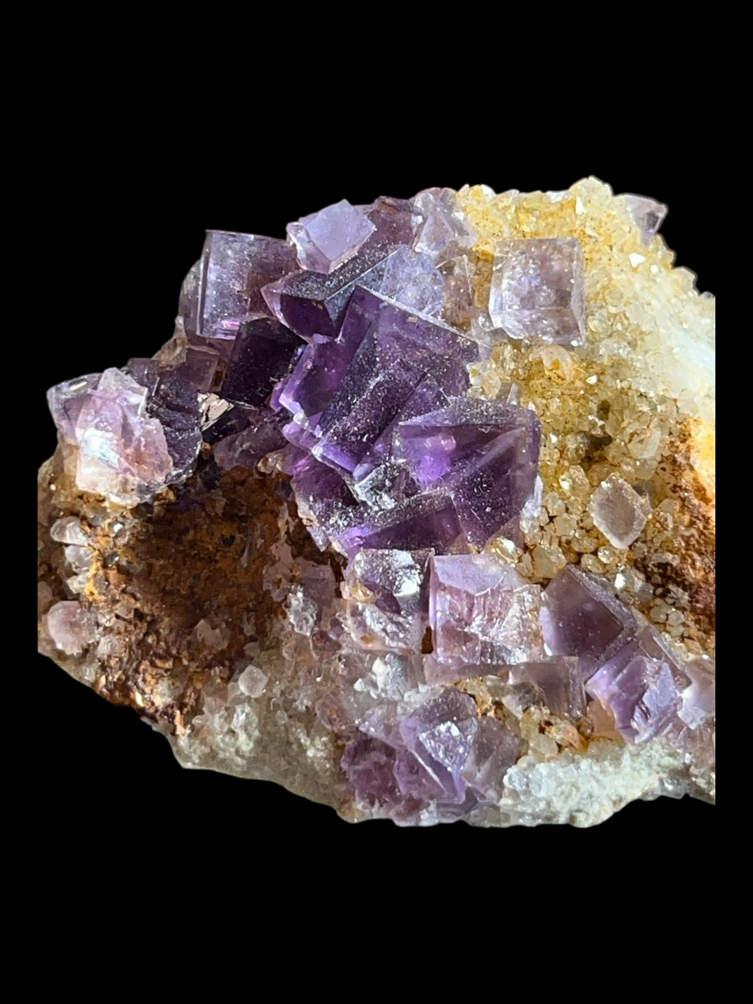 Fluorine quartz Berbes Espagne FLS36