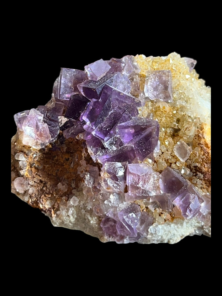 Fluorine quartz Berbes Espagne FLS36
