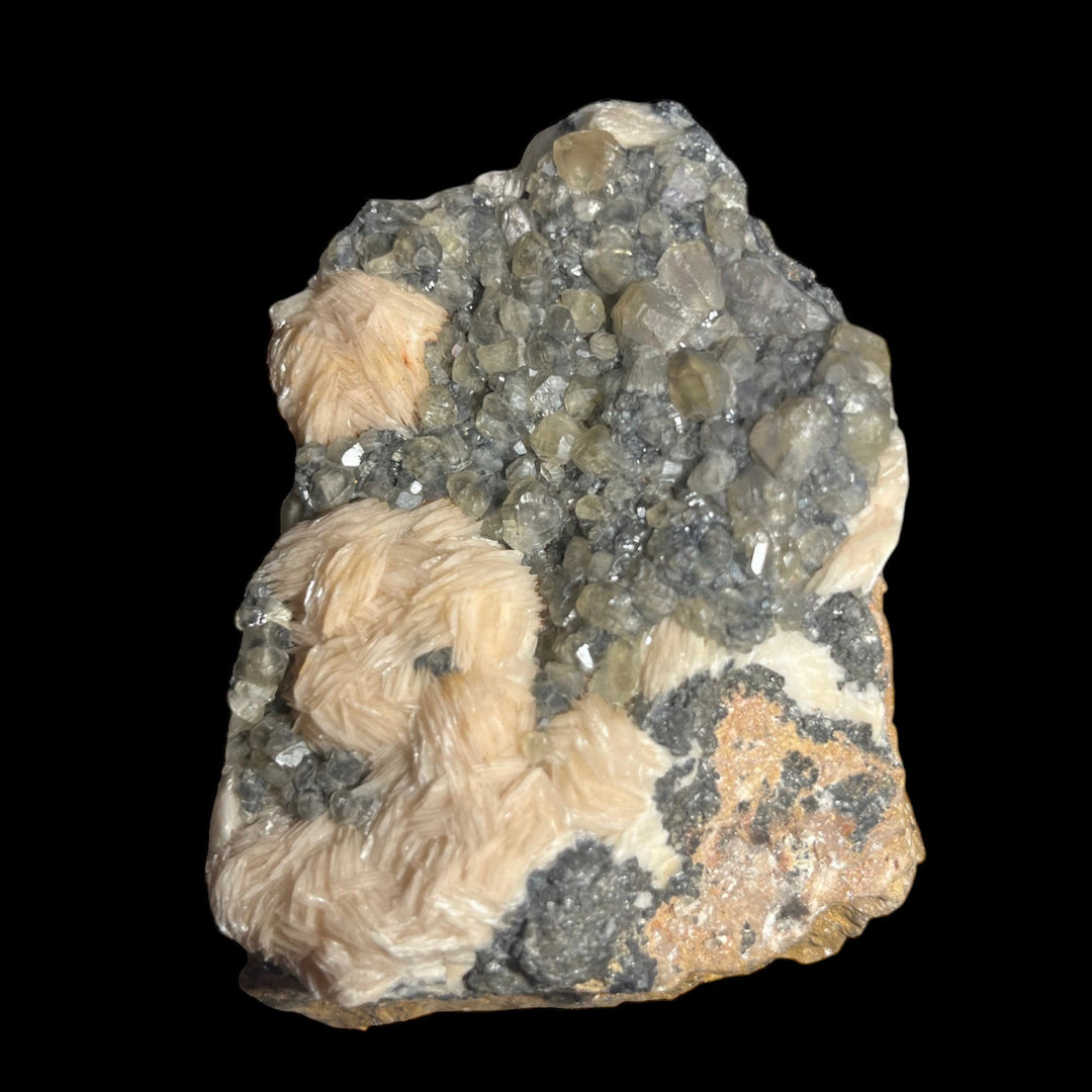 Cerussite baryte Morocco C70