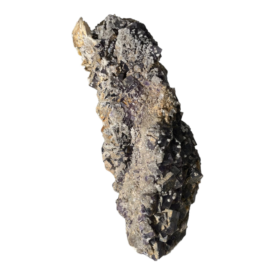 Violet fluorite barite, quartz Spain DR154