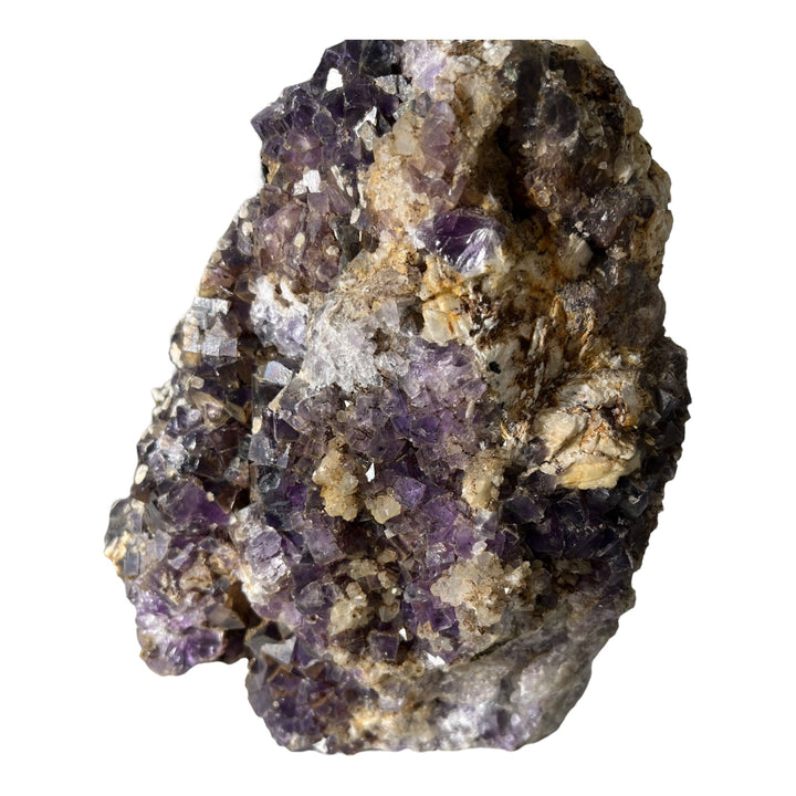 Violet fluorite barite, quartz Spain DR154