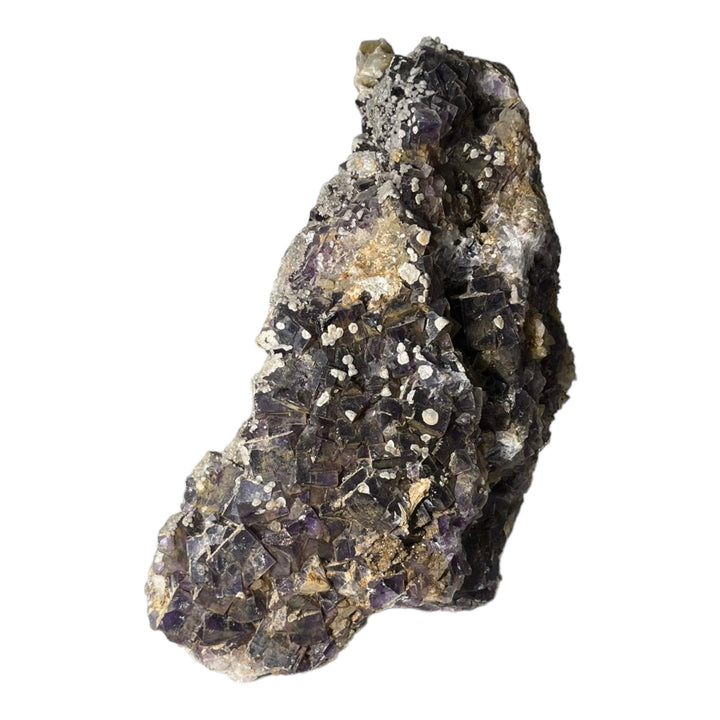 Violet fluorite barite, quartz Spain DR154