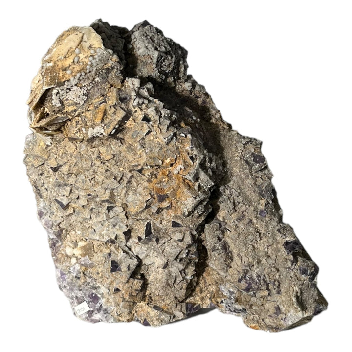 Violet fluorite barite, quartz Spain DR154