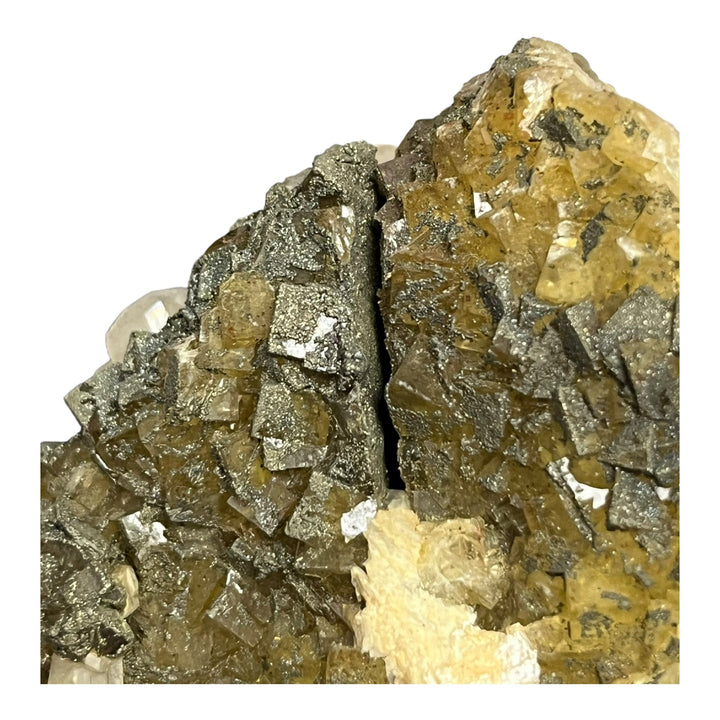 Fluorite, calcite, pyrite Moscona Espagne DR157