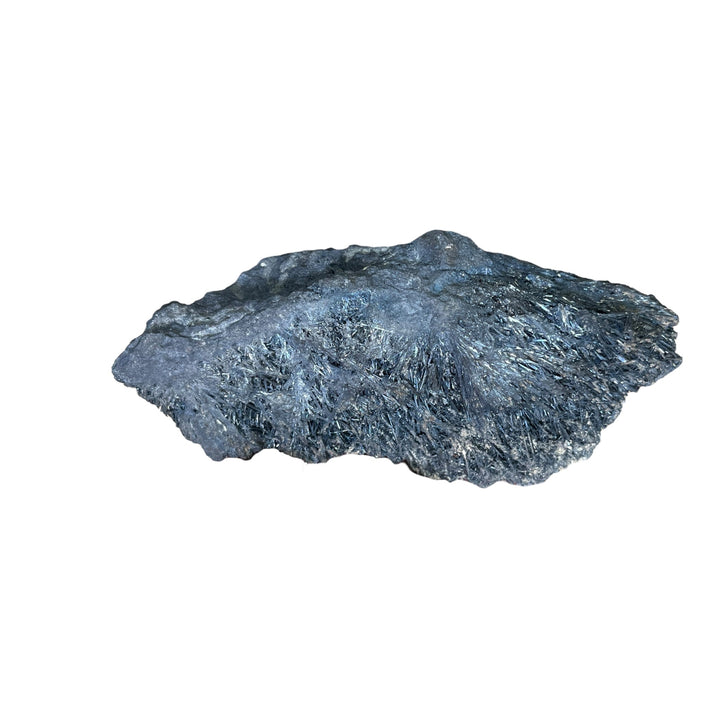 Stibnite avec rosettes de baryte Herja mine, Maramures, Roumanie 1,3kg