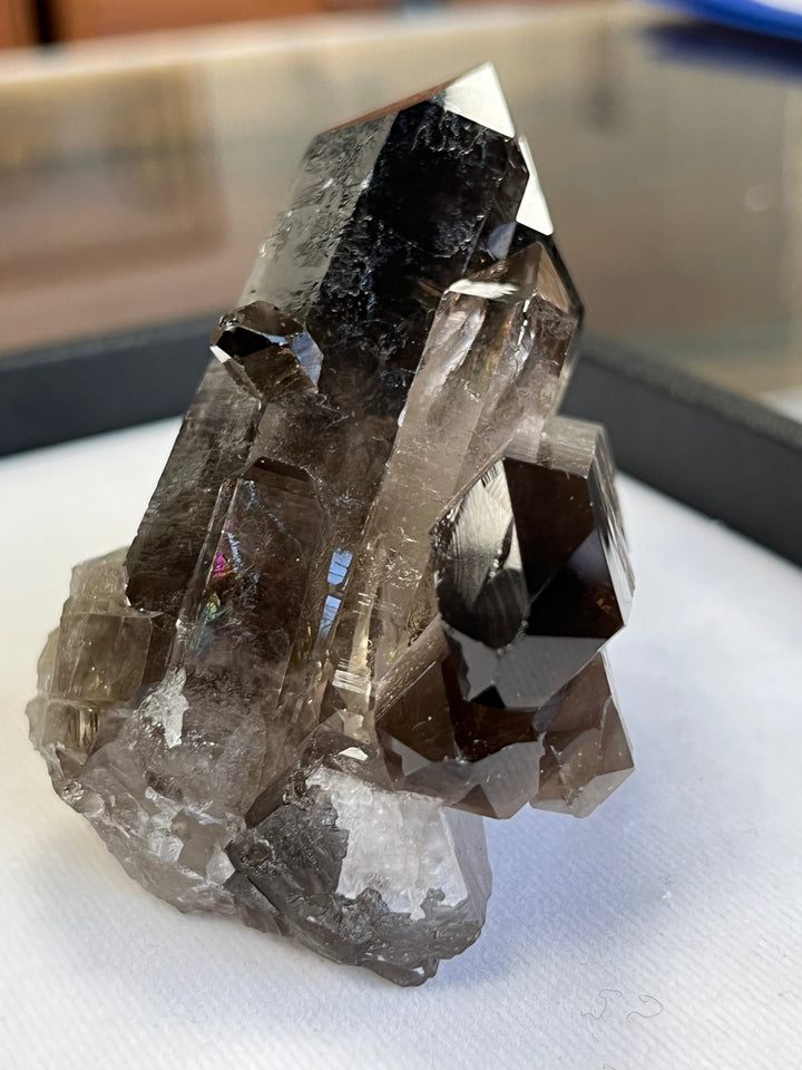 Quartz fumé bidéterminé Brésil QTZ31