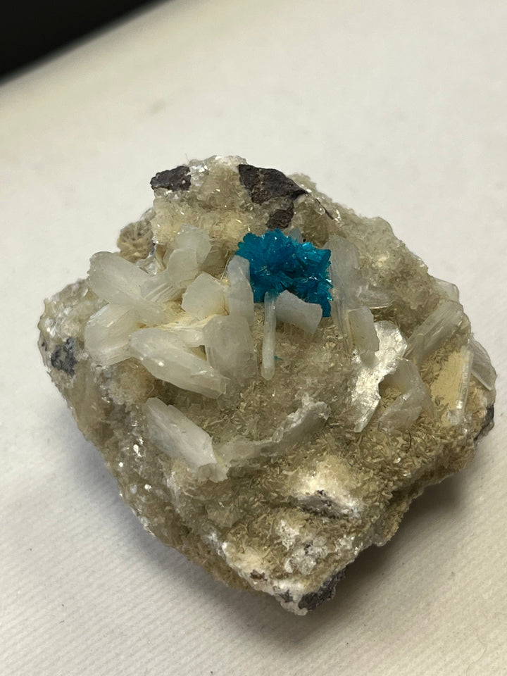 Cavansit auf Stilbit Indien M18W74