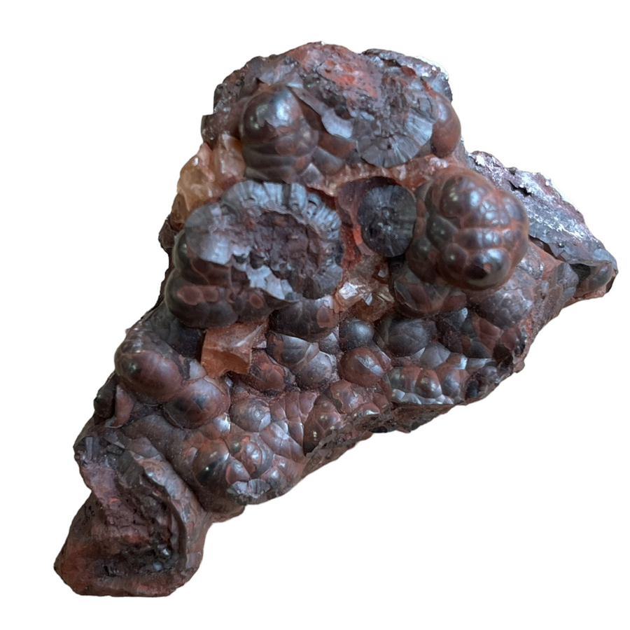 Fluorite sur hématite  Egremont XIXe siècle Angleterre M18S202