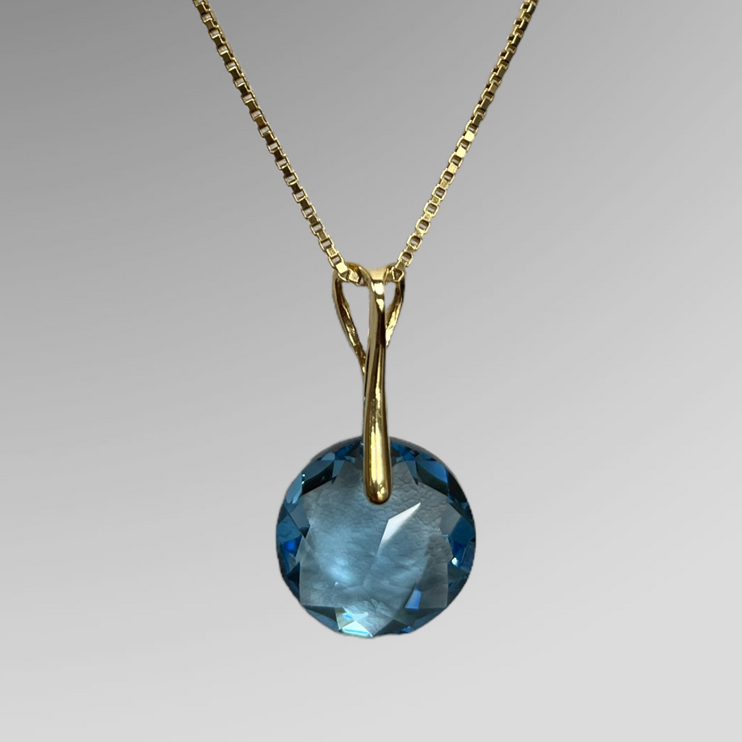 Boucles d'oreilles, cristaux Swarovski, argent doré, bleu aquamarine, BONBON