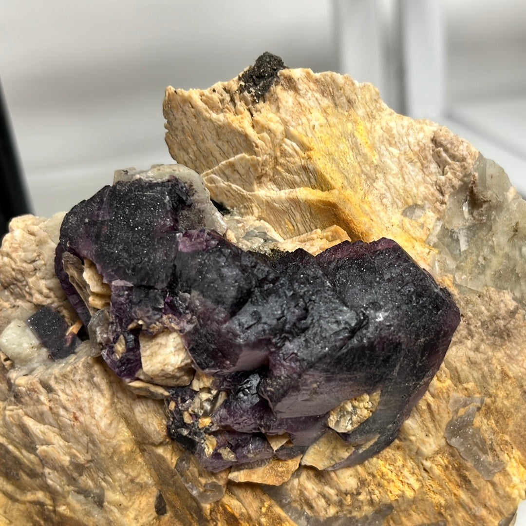 Purple Fluorite Minas Gerais Brazil FLB1