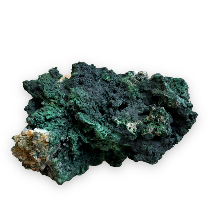 Bayldonite sur quartz mimetite 19 siècle Cornouailles Angleterre M18S198