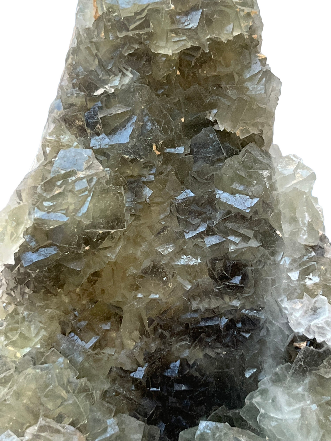 Fluorite verte zonée Hunan Chine DA195