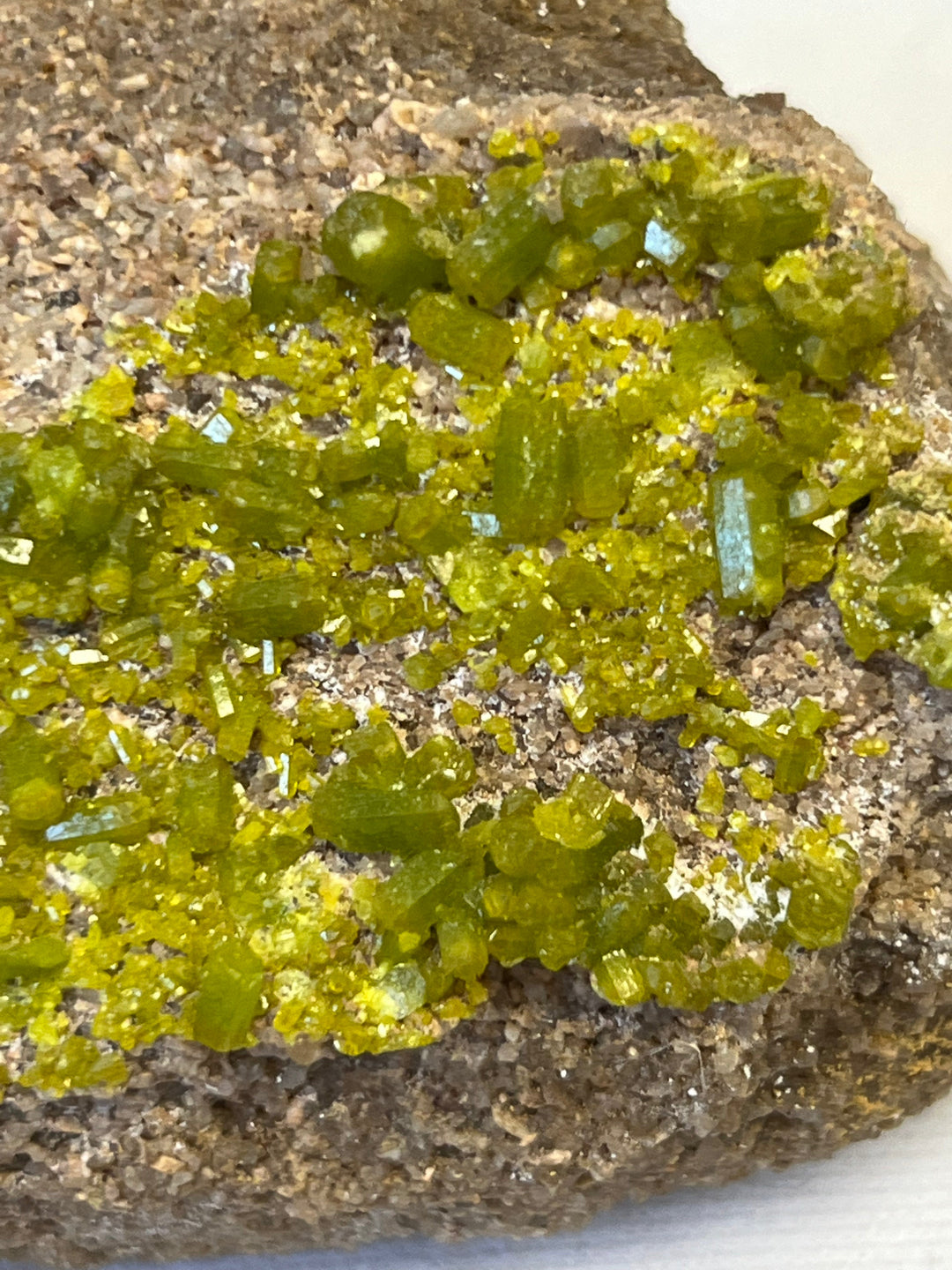 Pyromorphite Tanzflek Bavière Allemagne