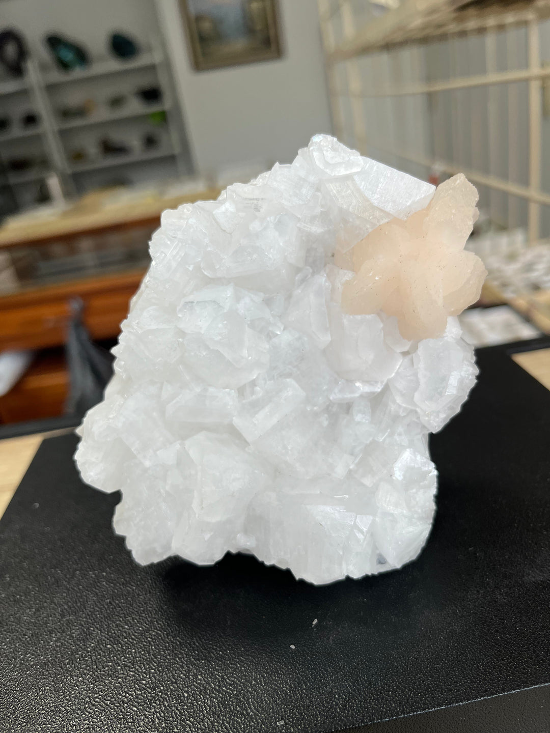 STILBITE APOPHYLLITE India M18W92