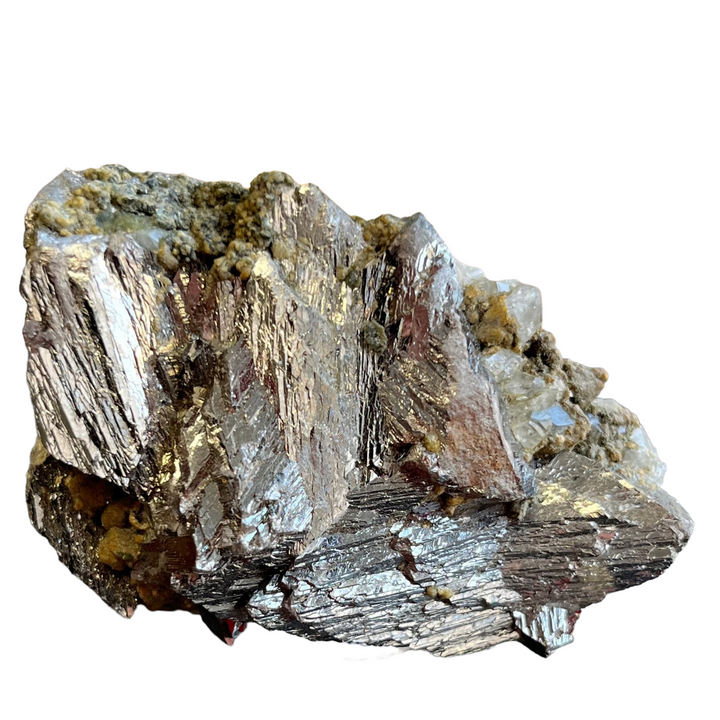 Topazes sur arsénopyrite Panasqueiras Portugal PNQ11