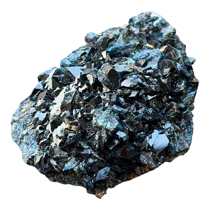 Lazulit-Siderit-Apatit-Augelit-beschichtetes Kanada DR10