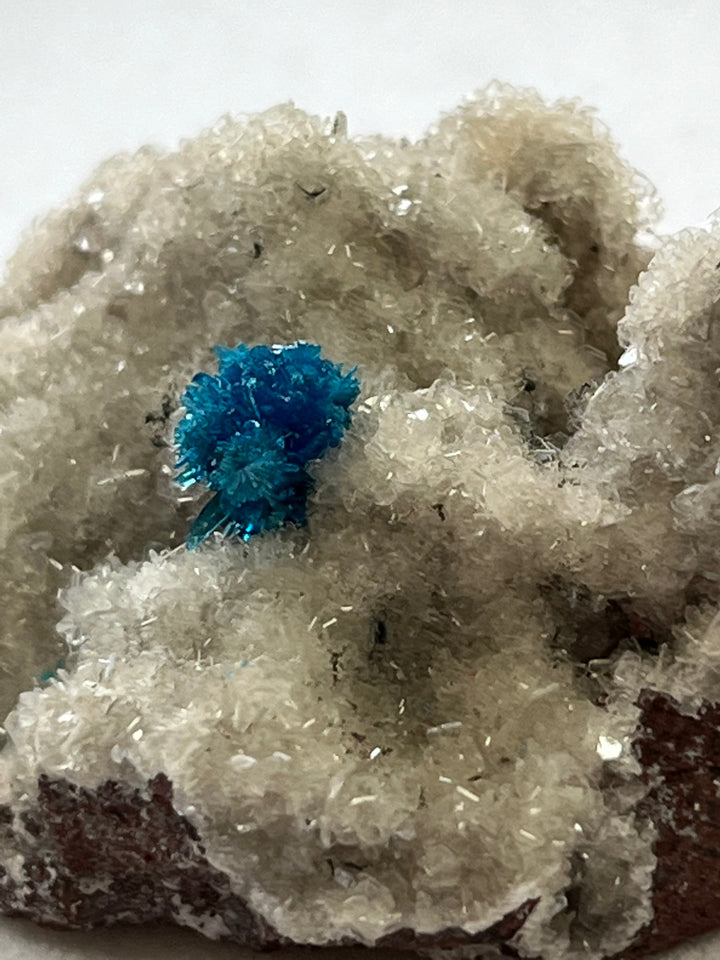 Pentagonite sur stilbite Inde DW20