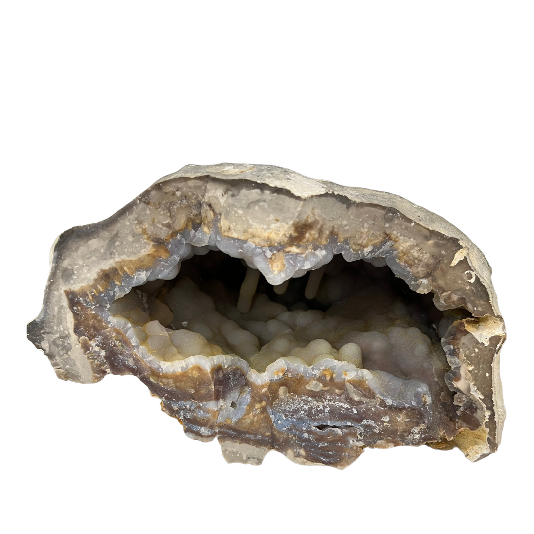 Chalcedony geode, Pacy-sur-Eure, France DR256