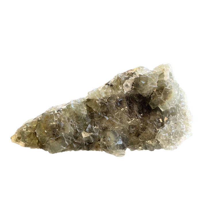 Fluorite verte zonée Hunan Chine DA195