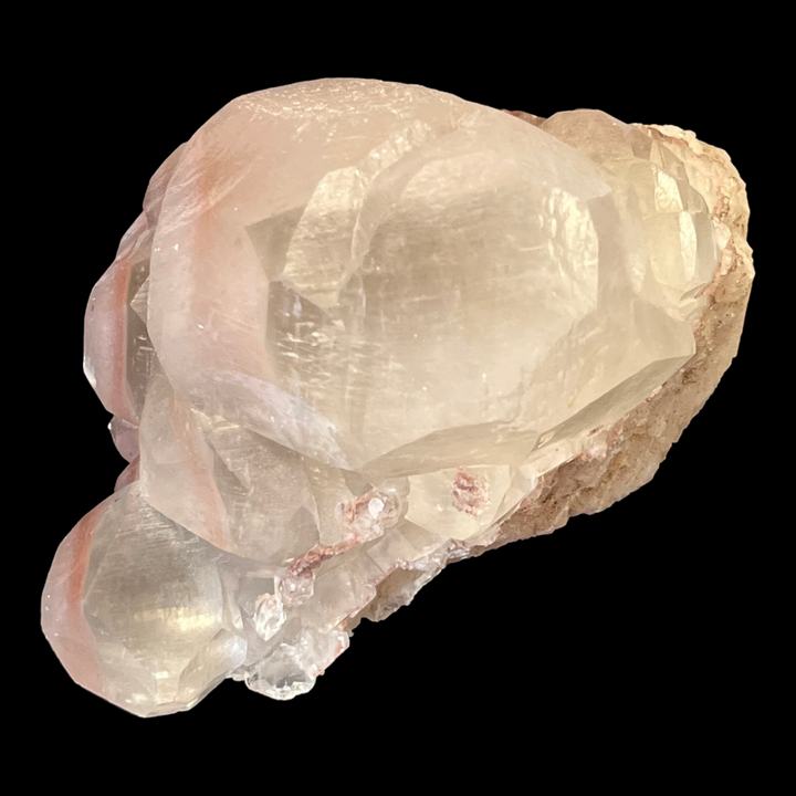 Red and white calcite, Hubei, China, M18S221